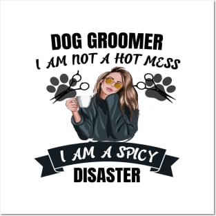 Funny Dog Groomer Posters and Art